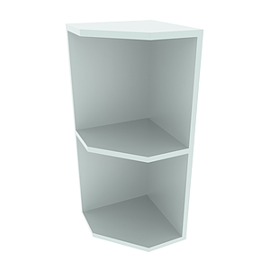 300, Open End Wall Unit Angled, 720H X 300W X 300D-U-SC